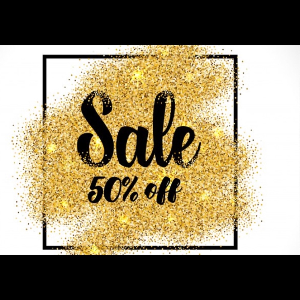 50% off everything
